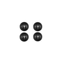ALM1 4/8/10/20PCS Car Door Bumper Shock Absorbing Mute Trunk Anti-Noise Buffer Adhesive Stickers For Tesla Model 3 Model Y Model S X For Tesla