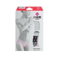 Grace Women's Mid-Waist Boxer Briefs 2-Pack