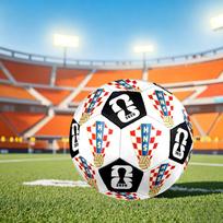 1pc Croatian Football Size 5 Soccer Ball Professional Match Training Football Indoor &Outdoor Sports Ball Club Training Ball Lightweight Durable y6 Size 5