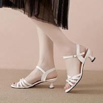 sandalias femininas women fasion beige peep toe high quality spring & summer high heel shoes lady casual pumps  ab313 35