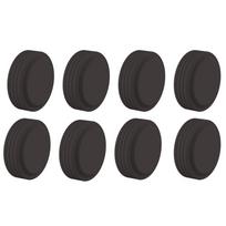 Silicone Luggage Wheels Protector Cover Reduce Noise Shock Absorption Suitcases Wheel Protection Rings Reduce Wheel Wear