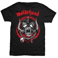 Motorhead Voltage Warpig Lemmy Kilmister Rock Tee unisex marškinėliai S