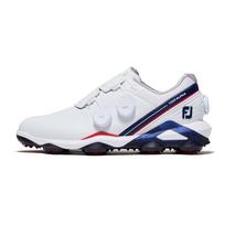 FootJoy Tour Alpha Triple Boa Golfo Batai 3E Vyrams, Balti/Tamsiai Mėlyni/Raudoni, 25,5 cm, white