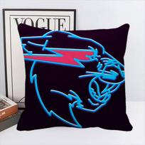 Game Blogger M-MrBeast Vintage Pillow Case Square Pillow Bedroom Sofa Leisure Comfort Cushion Car Home Decoration 16x16Inch