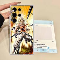 Dragon Ball Goku TalentasTelefono dėklas Samsung Galaxy S25 Edge S20 Plus S23 Ultra S26 S24 S21 Note 20 Ultra 10 S22 FE Galaxy S24 FE