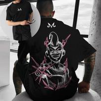 Anime Dragon Ball Direct Jet Printing Heavy Cotton Shortsleeved Tshirt Mens Summer 2026 New Loose Large Size Halfsleeved Top S