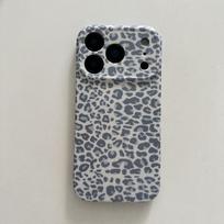 Lovely Pink Leopard Pattern Lens Protection Phone Case for IPhone 14 15 16 Pro Max Shockproof Cover for Iphone 17 Pro Air Case iPhone Air