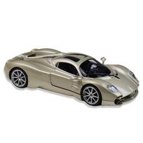 Welly 1/24 Pagani Utopia Alloy Sports Car Model Diecast Metal Track Racing Vehicles Car Model High Simulation Childrens Toy Gift auksinė
