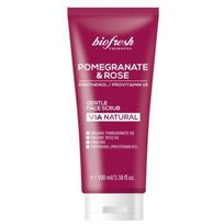 „BioFresh“ Rose of Bulgaria Švelnus veido šveitiklis su rožėmis ir granatomis – 100 ml