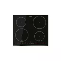 Cata INSB 6430 BK Hob, Induction, Width 59cm, 4 cooking zones, Touch control, Black | CATA