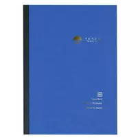 Užrašinė "YU-SARI" A5, langeliais 5mm-mėlyna NYN-A501-SB