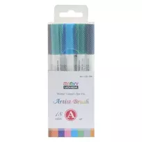 Spalvoti flomasteriai Artist Brush #1100-18A 18vnt.