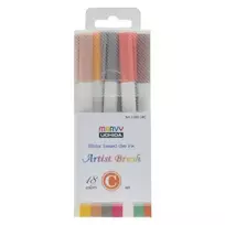 Spalvoti flomasteriai Artist Brush #1100-18C 18vnt.