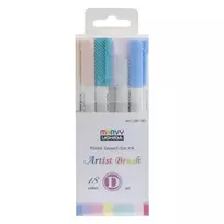 Spalvoti flomasteriai Artist Brush #1100-18D 18vnt.
