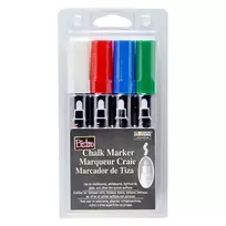 Kreidiniai markeriai Marvy Bistro Chalk Marker #480-4E  4vnt.