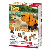 Japoniškas konstruktorius LaQ "Animal World Capybara & Seal"