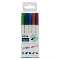 Spalvoti flomasteriai Artist Brush 1100-5F Deep, 5vnt.