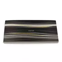 Užrašų lapelių knygelė "Kaza-e Memo Pad", linija 8mm-juoda TKE-MP-BK