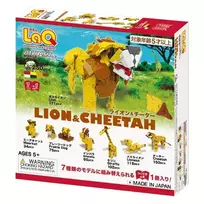 Japoniškas konstruktorius LaQ "Animal World Lion & Cheetah"