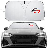 bzdf9 Automobilio priekinio stiklo apsauga nuo saulės Dangtelis Saulės skydelis Priekinio stiklo skydelis Vėjo skydelis Sulankstomas Automobilio UV apsauga Seat FR Leon Ibiza TARRACO