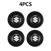 TLIN5 Car Silicone Door Shock Stickers Absorber Soundproof Buffer Mat Decal For Suzuki Swift Sport Jimny Grand Vitara Alto SX4 Across