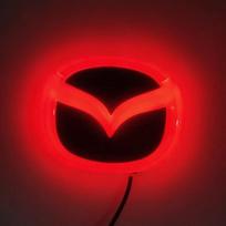 LGIY9 Car 4D Led Light Rear Badge Sticker Decals for Mazda Logo 2 3 6 RX8 RX7 CX7 8 CX5 MX5 323 Emblem Decoration Auto Accessories 10.1 X 7.90cm