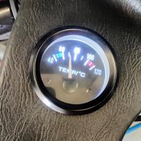 52mm Water Tank Level Indicator 40-120 Celsius Water Temp Celsius Gauge with Water Temp Sensor Car Motor Water Temperature Gauge