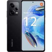 Refurbished - Smartphone XIAOMI Redmi Note 12 Pro 5G - 128Go - Noir - Double SIM - Lecteur d'empreintes digitales