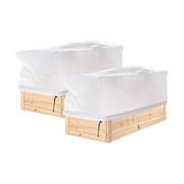Oro cirkuliacijos apsauga nuo šalnų Augalų apsauginis gaubtas Žiemos gaubtas 80x60x40cm