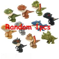 5/10vnt Pirštų Dinzaurų Anime Veiksmo Figūrėlės Žaislas Juokingi Dino Kiaušiniai Interaktyvus Kandantis Ranką Kūrybiškas Gudrus Tironozauro Modelis Žaislas