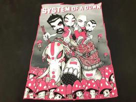 Vintažinio stiliaus System of a Down Grybų žmonių marškinėliai Y2K Nu Metal Rock S-4XL Unisex marškinėliai XL