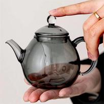 240ml Dragon Egg Shape Small Capacity Glass Teapot Heat-resistance Puor Kung Fu Tea Pot Tea Maker Tea Set Teaware