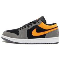 Air Jordan 1 Low SE 'Black Graphite Vivid Orange' Men's FN7308-008 EU 40.5