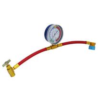 Toolsisland Gas Charge Hose for HFO-1234yf (R1234yf) with Meter Car One Size raudona