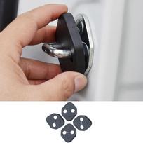 Car Latch Stop Anti Rust Water Proof Door Lock Keys Key Protect Buckle Panel 4pcs For Toyota Rav4 2014 2015 2016 2017 2018