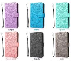Compatible with iPhone 12 phone case, 11 Pro solid color matte skin texture Embossed card insert card wallet protective case 8 Plus iPhone12 mini 5.4
