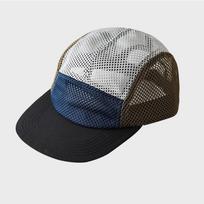 New Quick-Drying Flat Brim 5 Panel Baseball Cap Men Color Matching Mesh Trucker Hat Women Uv Protection Adjustable Snapback Caps