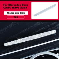Deimantinis lipdukas, skirtas Mercedes Benz C/GLC klasė W205 X253 2016- vidaus modifikacija deimantiniai automobilių lipdukai automobiliui Water cup 1 PC red