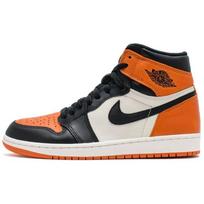 Air Jordan 1 Retro High OG Shattered Backboard 2015 Vyriški Sportbačiai Oranžiniai Juodi Jūros žvaigždė 555088-005 43