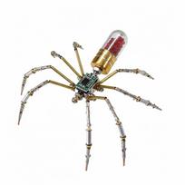 3D Puzzles Mechanical Spider Kit DIY Assembly Creative Metal Model Kit Metal Insects Assembly Puzzles Home Decor auksas
