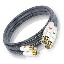 Impeto XLR to RCA Conversion Cable to XLR to OFC Copper Audio Suitable for AV 2M  Female Male  RCA, Oxygen-Free Cable, Amplifiers/CD/Headphone