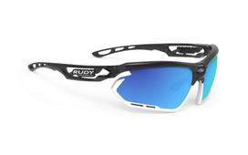 Rudy Project FOTONYK Sports Sunglasses for Crystal Graphite Laser Blue Bumper Baseball, Frame/Multi Lens/White SP453995-0001