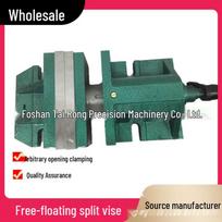 Three-Jaw Vise Split Flat-Nose Pliers with Large Opening for Milling Machine 320x160x85 mm