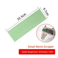 Large Size Green Resin Scraper - Car Putty & Atomic Ash Scraping Tool for Spray Paint Professionals | Durable Manual Scraper small