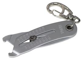 TONE Size Catch Keychain G-038 M sidabras