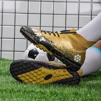 35–46 m. ​​vaikiški futbolo batai, guminiai, minkšti dugnai, trumpi nagai dirbtinės dangos jaunimui Vaikų futbolo avalynė Vyriška sportinė didelio dydžio futbolo avalynė 39 auksas