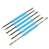 6pcs Repair Tool Set for Solder Assist Welding Grinding Cleaning and Maintenance Suitable for PCB and Electronic Components China Mainland
