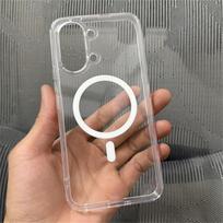 For Xiaomi POCO X8 Pro Max Case For MagSafe Magnetic Acrylic Transparent Protect Hard Back Cover Shockproof Bumper Poco X8 Pro Max gryna
