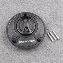 Keyless Motorcycle Fuel Gas Tank cap Cover For Yamaha R1 (all pilka spalva
