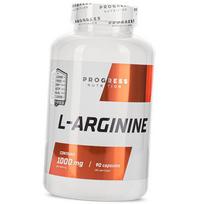 Arginino kapsulės, L-argininas, Progress Nutrition  (27461002) 90caps
